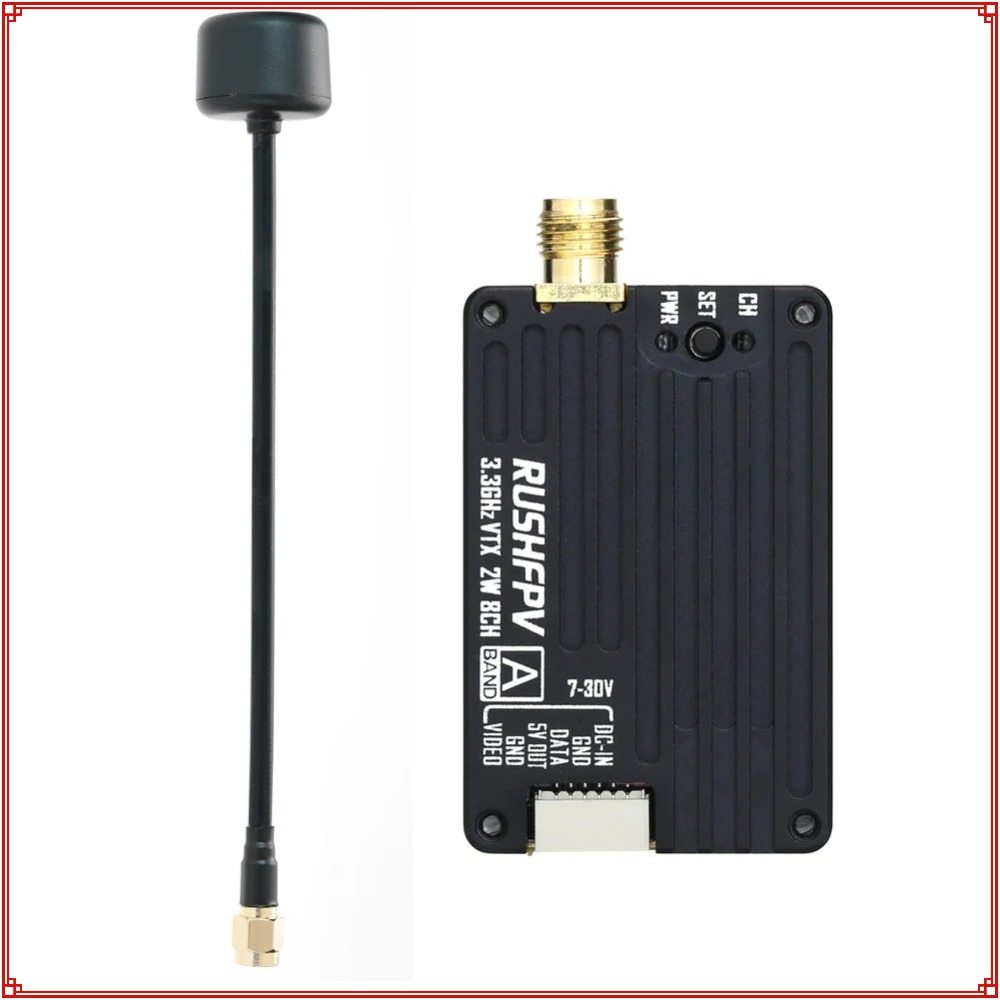 Drone Rc Receiver And Transmitter - 2026 신형 RUSHFPV 3.3G 2W VTX