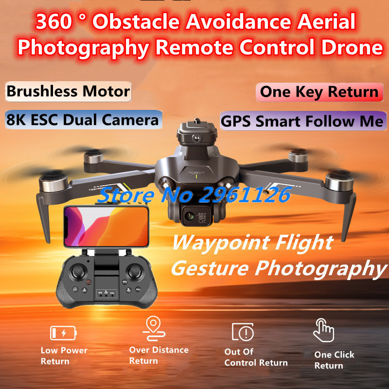 Drone Rc Fpv Manual - 360 ° 장애물 회피 항공 사진