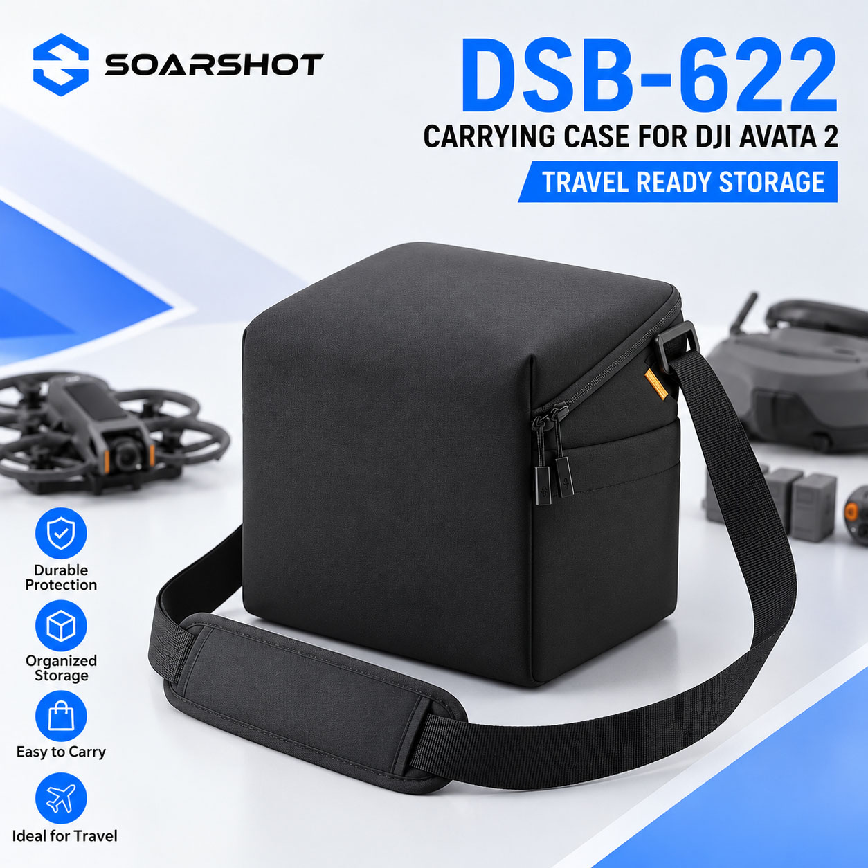 Drone Carrying Bag - SOARSHOT DJI 아바타 2 고글 3