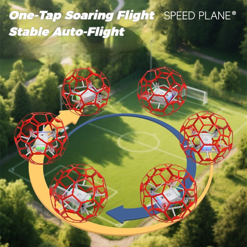 3D 플립 스턴트 기능을 갖춘 RC 플라잉 볼 드론 쿼 - Drone Ball Rc 리뷰 및 가격