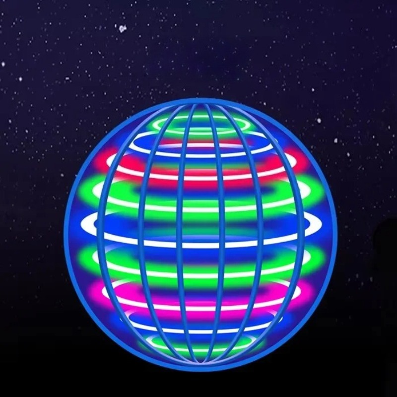 플라잉 볼 서스펜션 컬러 LED 자동 부메랑 볼 블랙  - Drone Ball Rc 리뷰 및 가격
