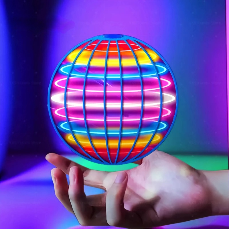 플라잉 볼 서스펜션 컬러 LED 자동 부메랑 볼 블랙  - Drone Ball Rc 리뷰 및 가격