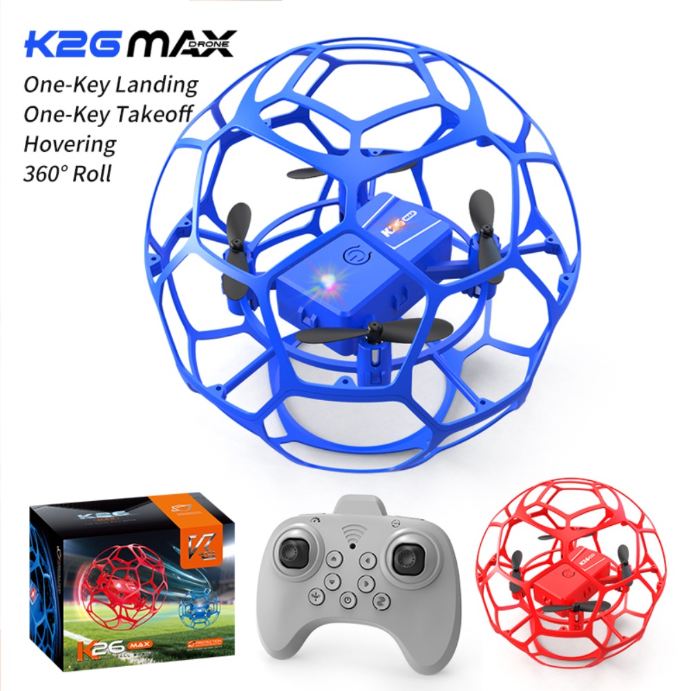 LED 조명이 장착된 축구공 모양의 RC 드론 쿼드콥터 - Drone Ball Rc 리뷰 및 가격
