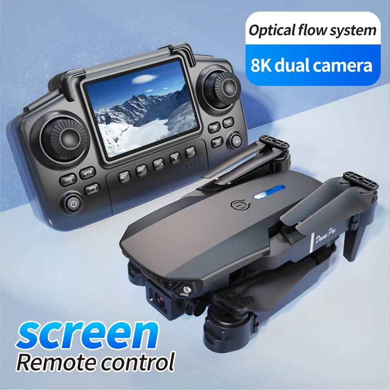 전문가용 E88 PRO 드론, 화면 탑재 8K HD 카 - Drone Rc Foldable 리뷰 및 가격