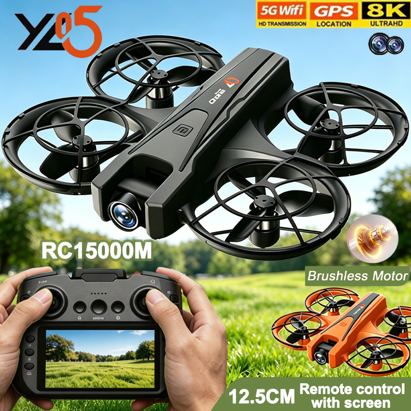 YL05 미니 드론 8K HD 카메라 스크린 리모컨 W - Dj Rc Drone 리뷰 및 가격
