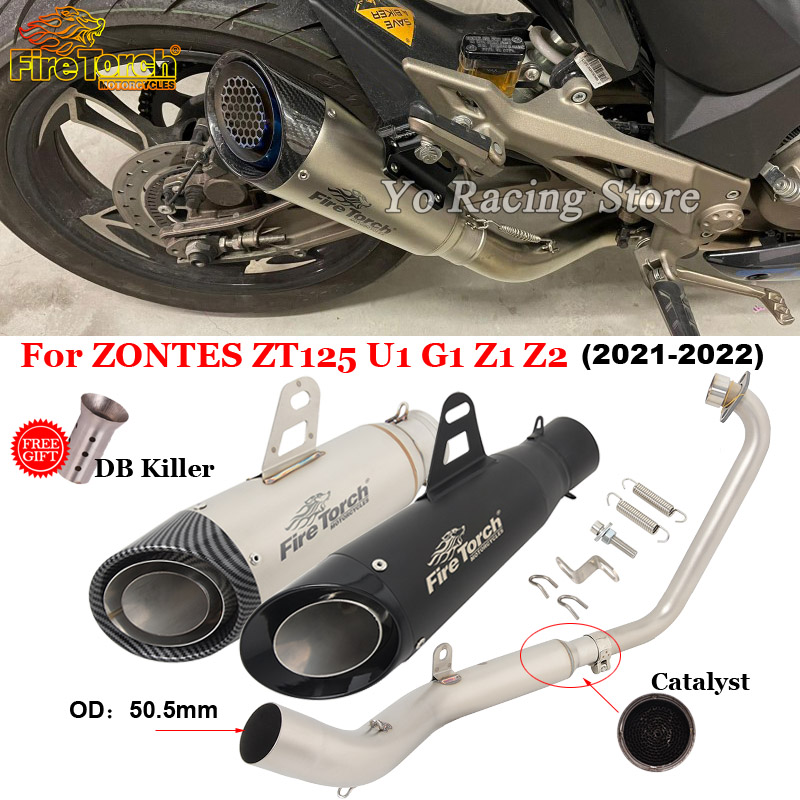 모토크로스 머플러 튜브 오토바이, Zontes ZT12 - Drone Z1 리뷰 및 가격