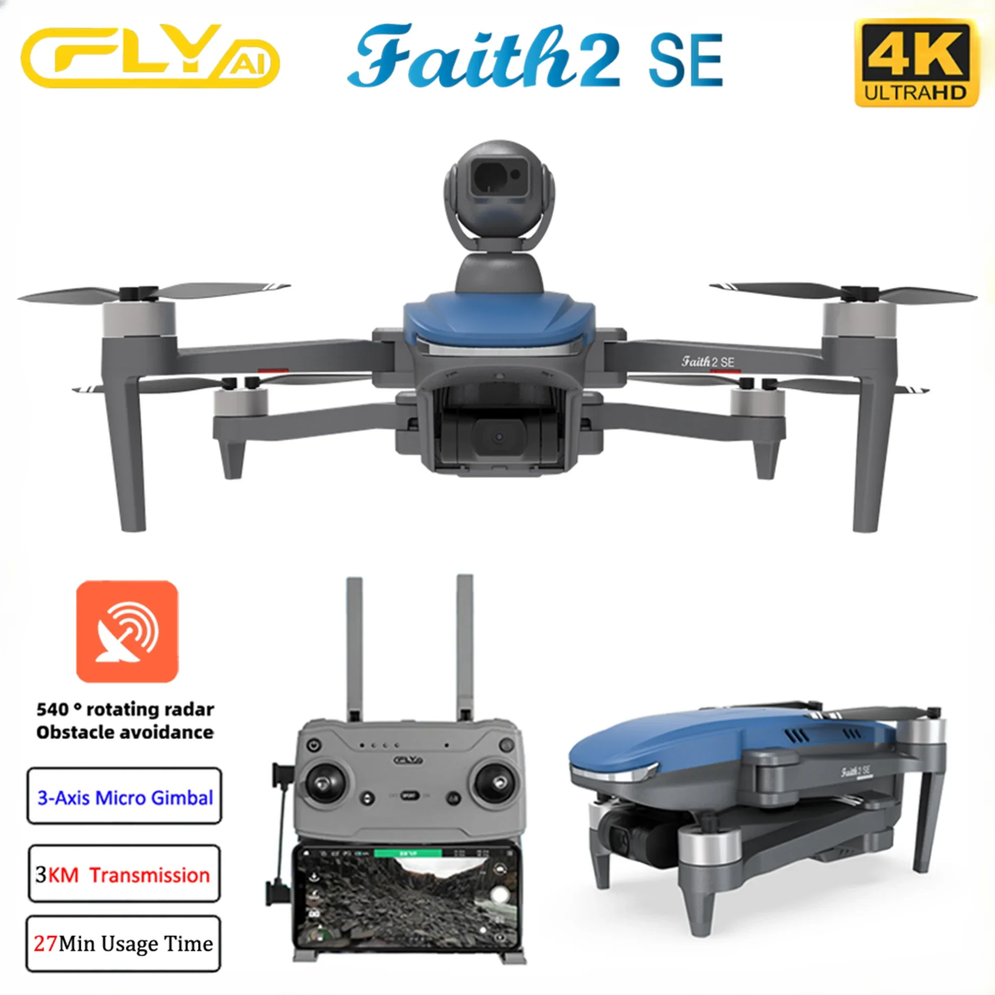 Faith 2 SE 540 탑재 °   장애물 회피 3 - Drone Rc Fpv Manual 리뷰 및 가격