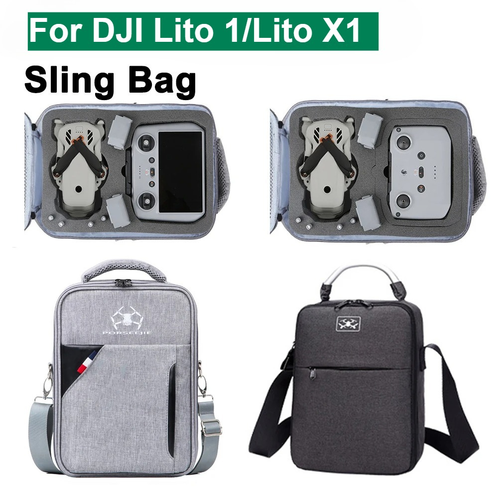 DJI Lito 1/Lito X1 휴대용 싱글 숄더백  - Drone Carrying Bag 리뷰 및 가격