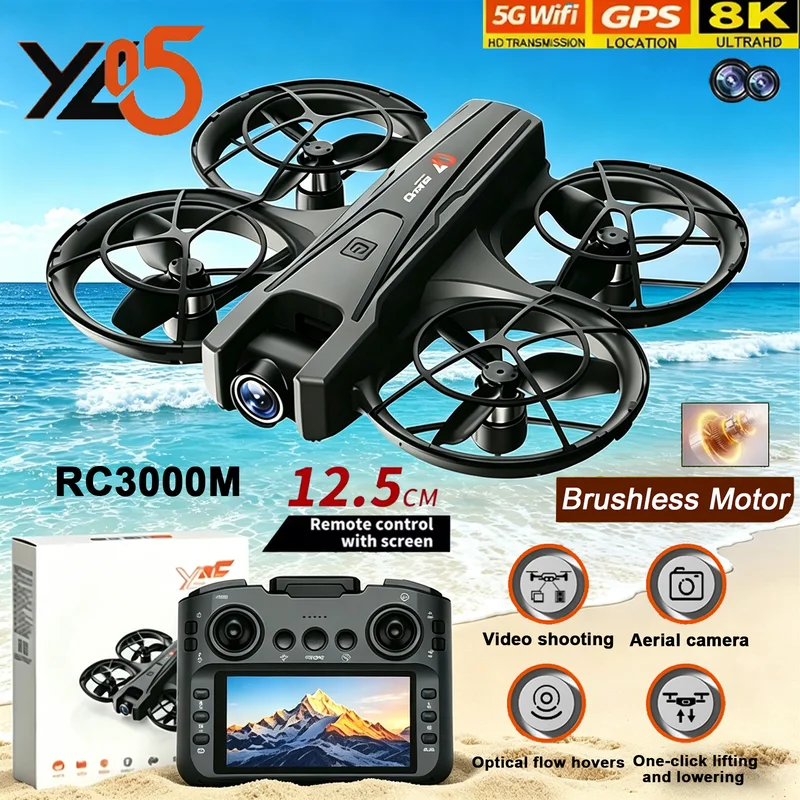 YL05 드론 8K HD 듀얼 카메라 스크린 리모컨 항 - Dj Rc Drone 리뷰 및 가격