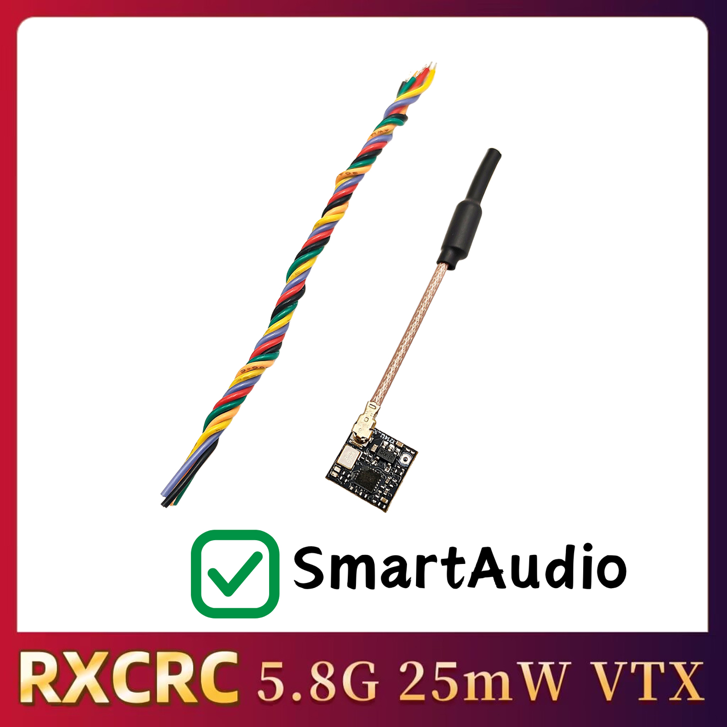 RXCRC 5.8GHz 48채널 FPV 25mW 아날로 - Drone Rc Receiver And Transmitter 리뷰 및 가격