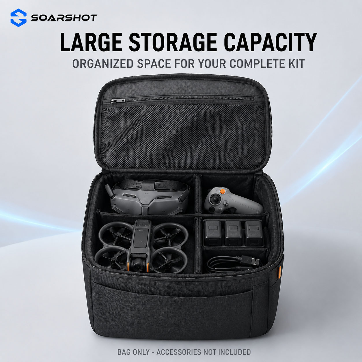 SOARSHOT DJI 아바타 2 고글 3 휴대용 크로 - Drone Carrying Bag 리뷰 및 가격